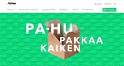 Desktop Screenshot of pa-hu.fi